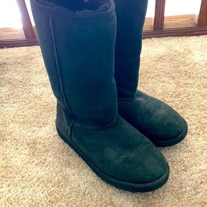 Black Ugg boots! Womens 6